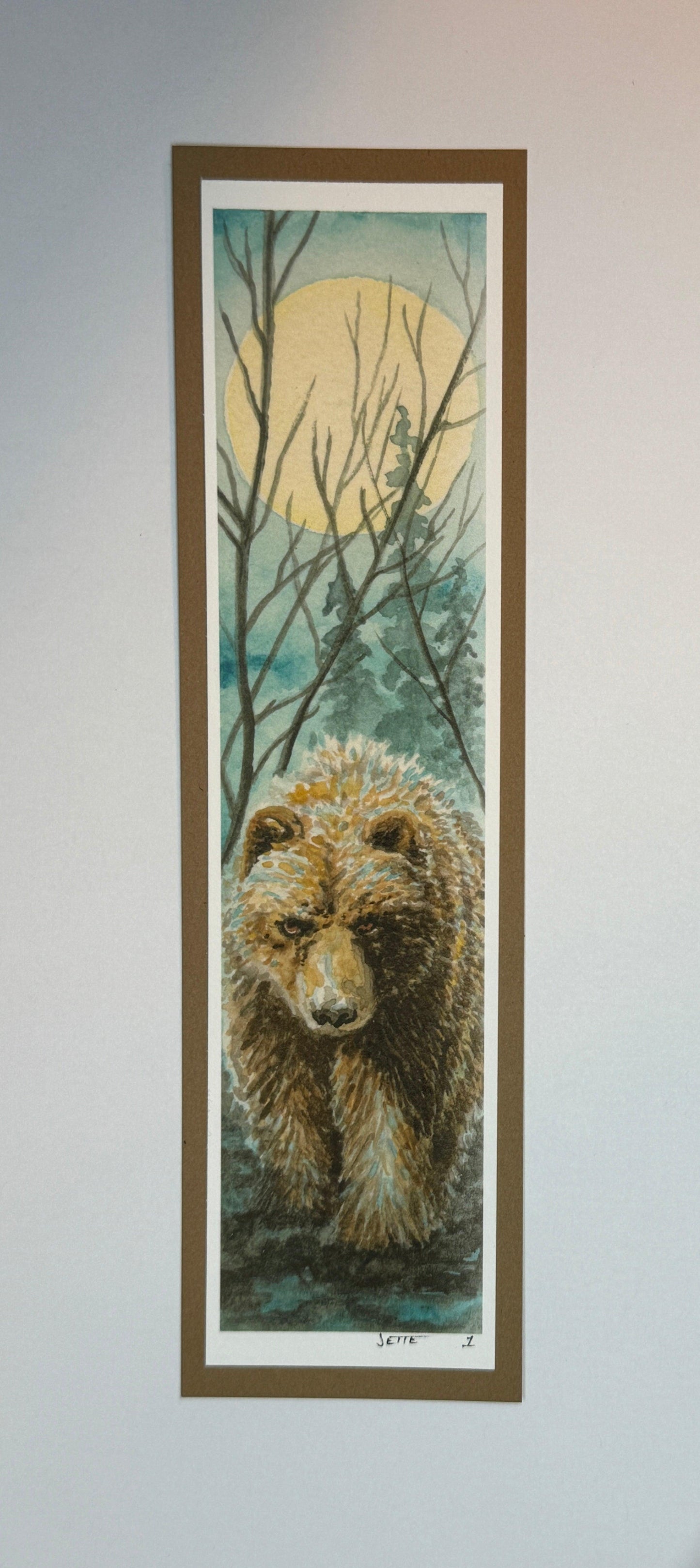 LG Bookmark "Bear" - Artist JETTE