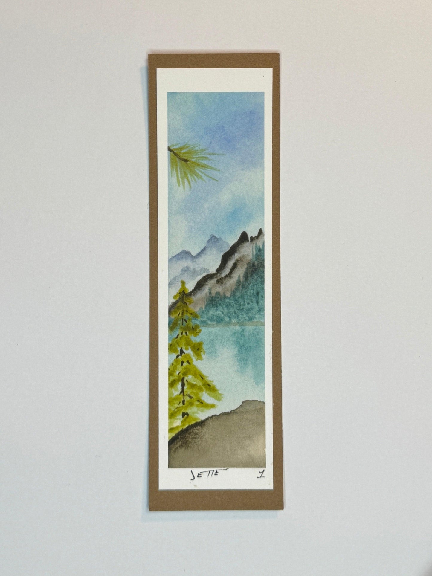 SM Bookmark "Alpine Reflections" - Artist JETTE