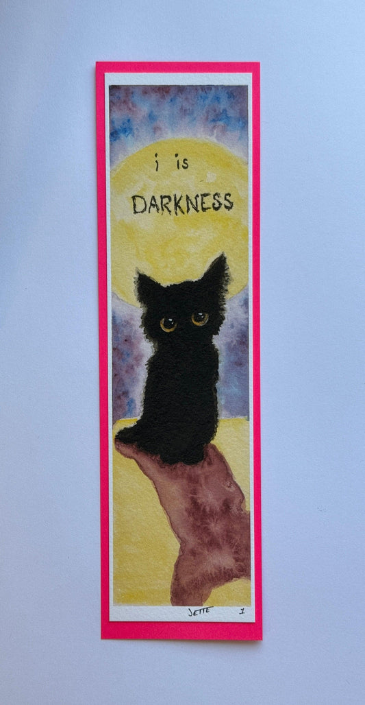 LG Bookmark "Darkness" - Artist JETTE 