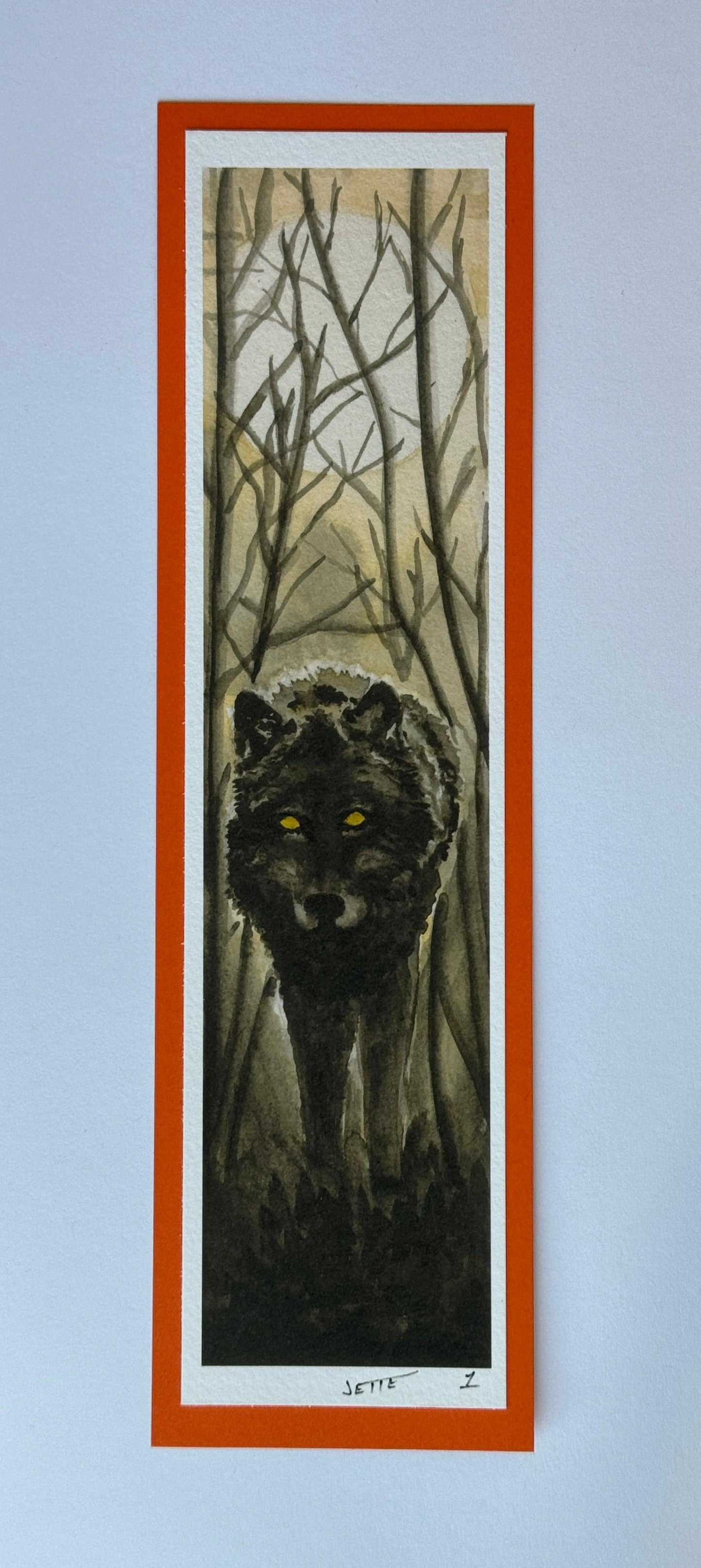 LG Bookmark "Silent Shadows" - Artist JETTE
