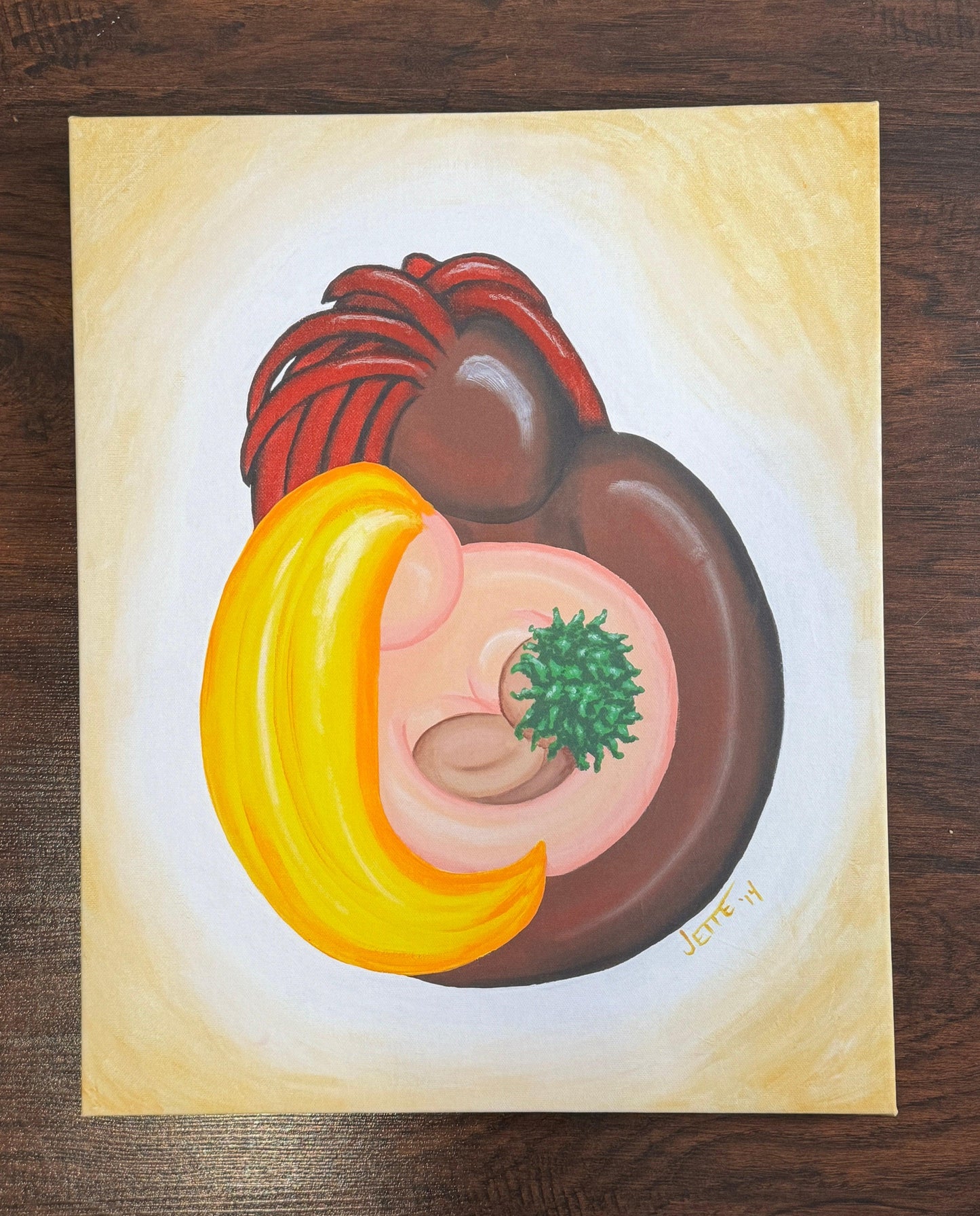 "Circle of Love" 16x20 Limited Edition Gallery Wrapped Prints - Artist JETTE