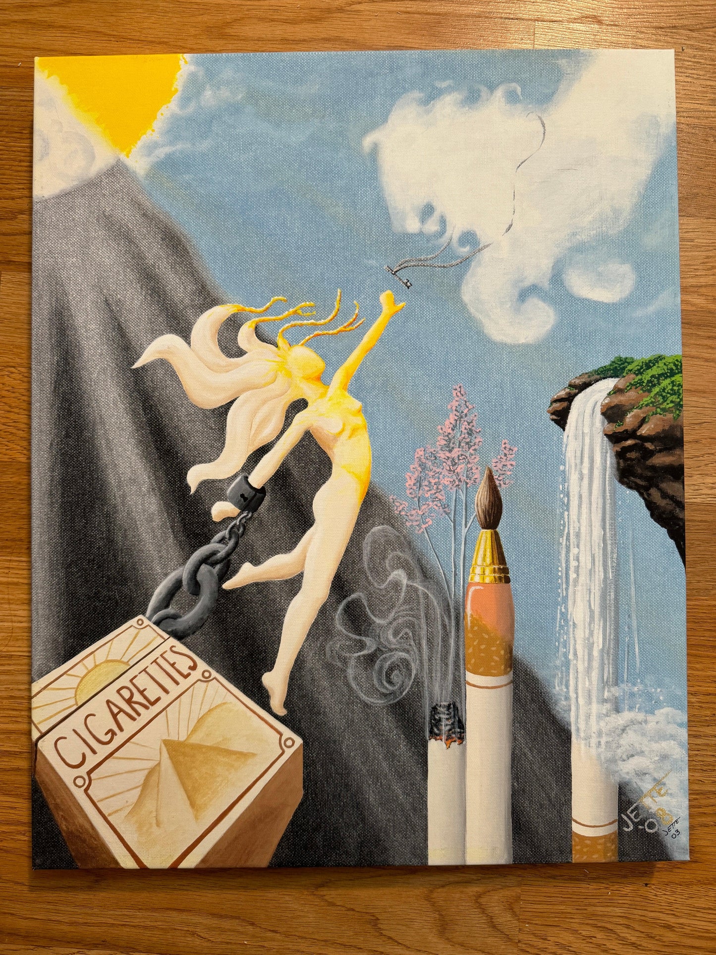 "Prayers of The Addicted" 16 x 20 Limited Edition Gallery Wrapped Print