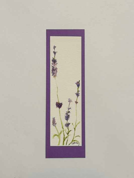 LEAH SM Bookmark "Graceful Lavender"