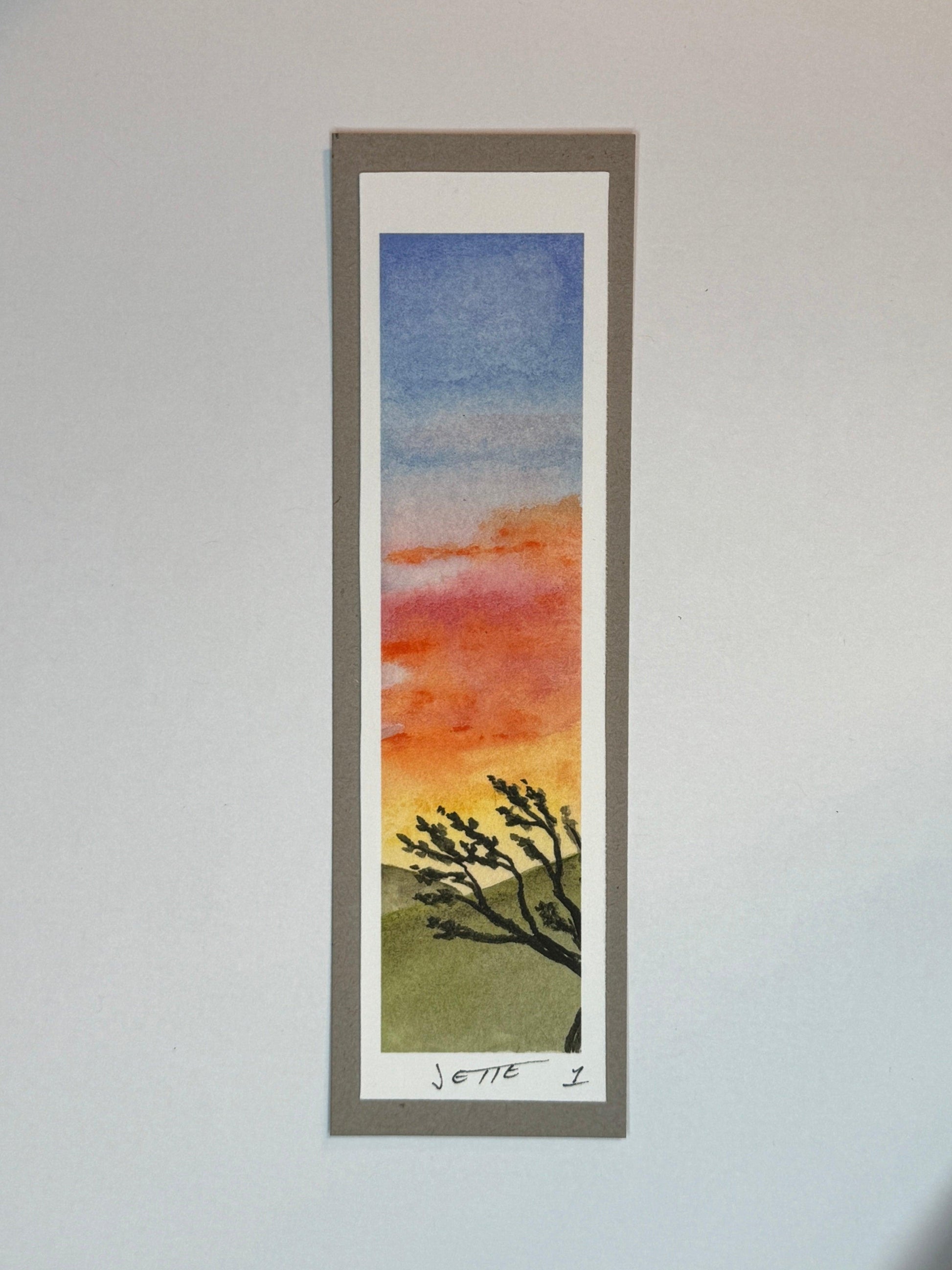 SM Bookmark "Desert Glow" - Artist JETTE 