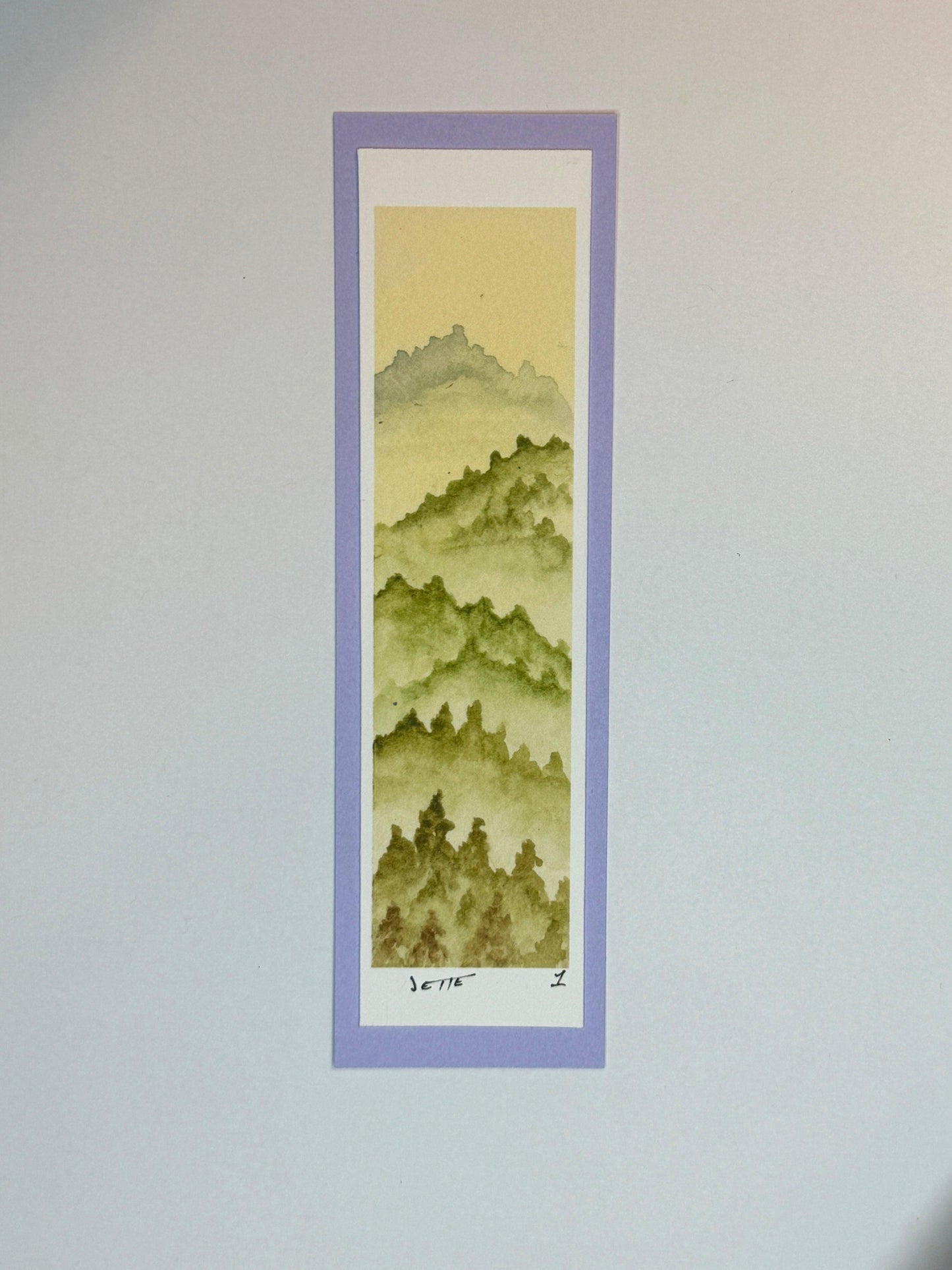 SM Bookmark "Misty Mountain Majesty" - Artist JETTE 