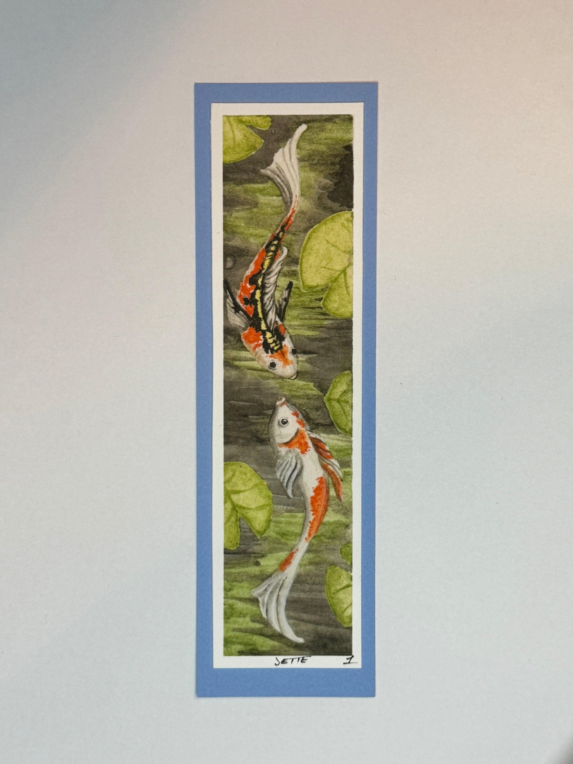 SM Bookmark "Tranquil Waters" - Artist JETTE 