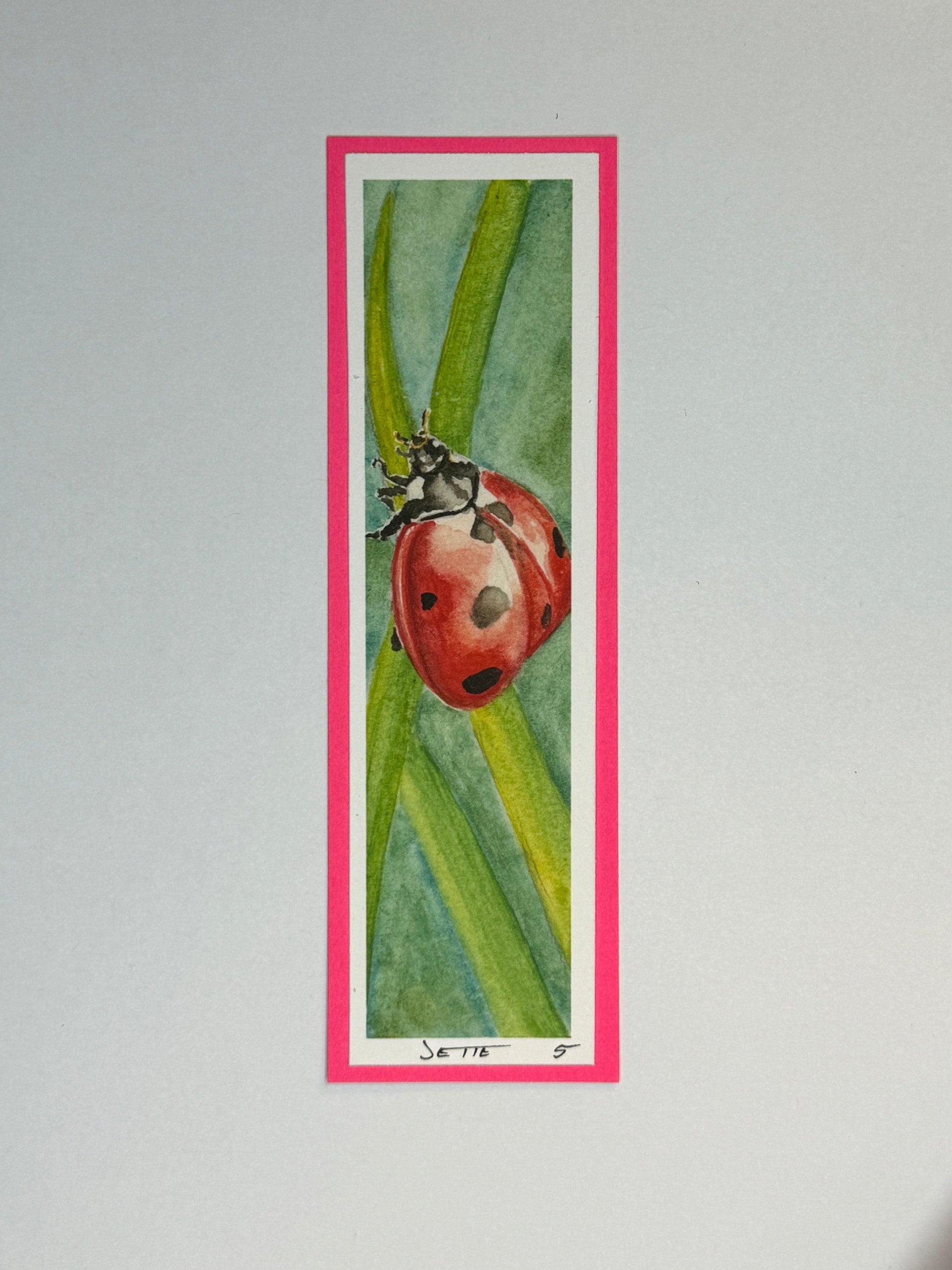 SM Bookmark "Ladybug Serenade" - Artist JETTE 