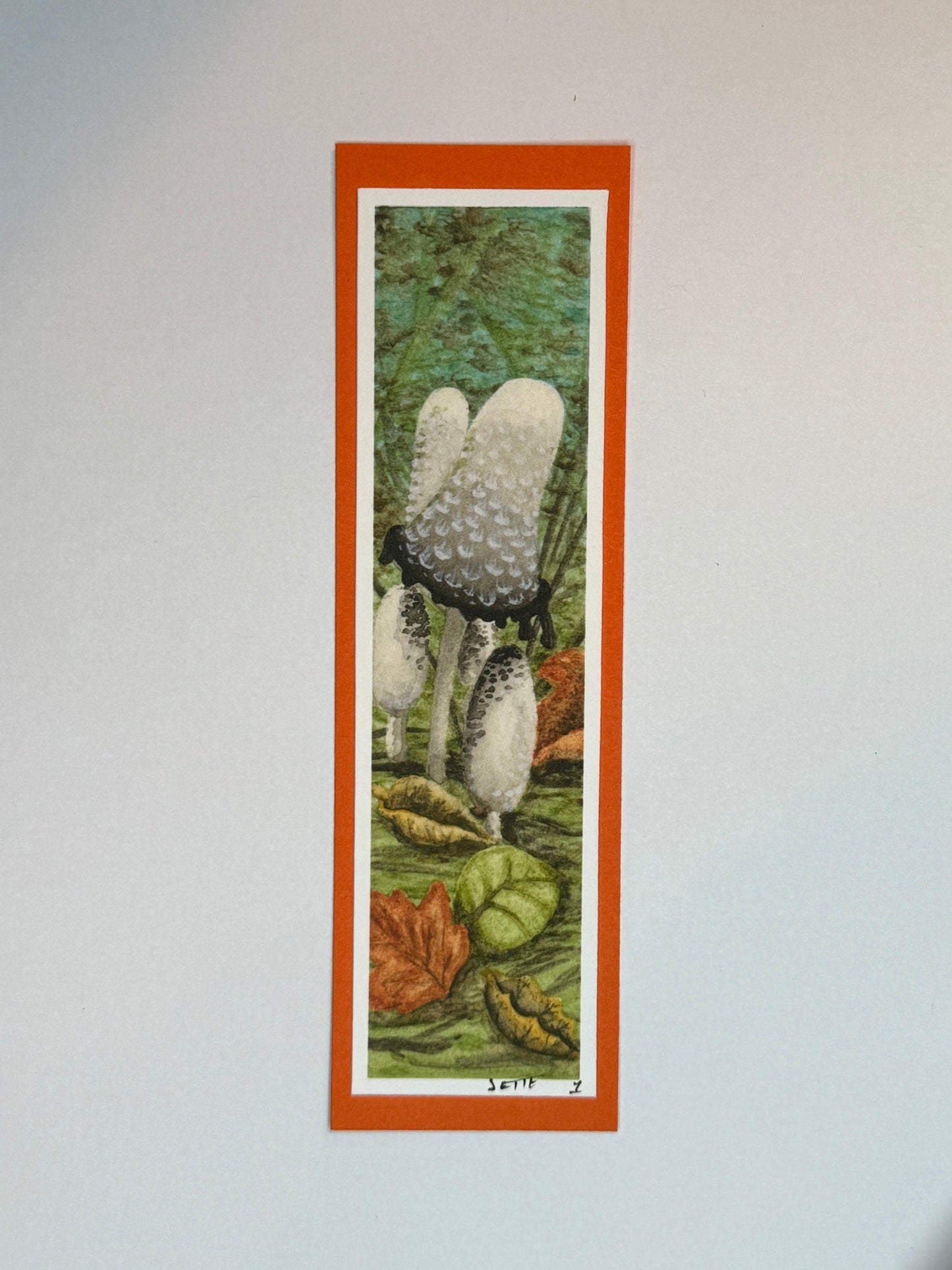 SM Bookmark "Retro Fungi" - Artist JETTE 