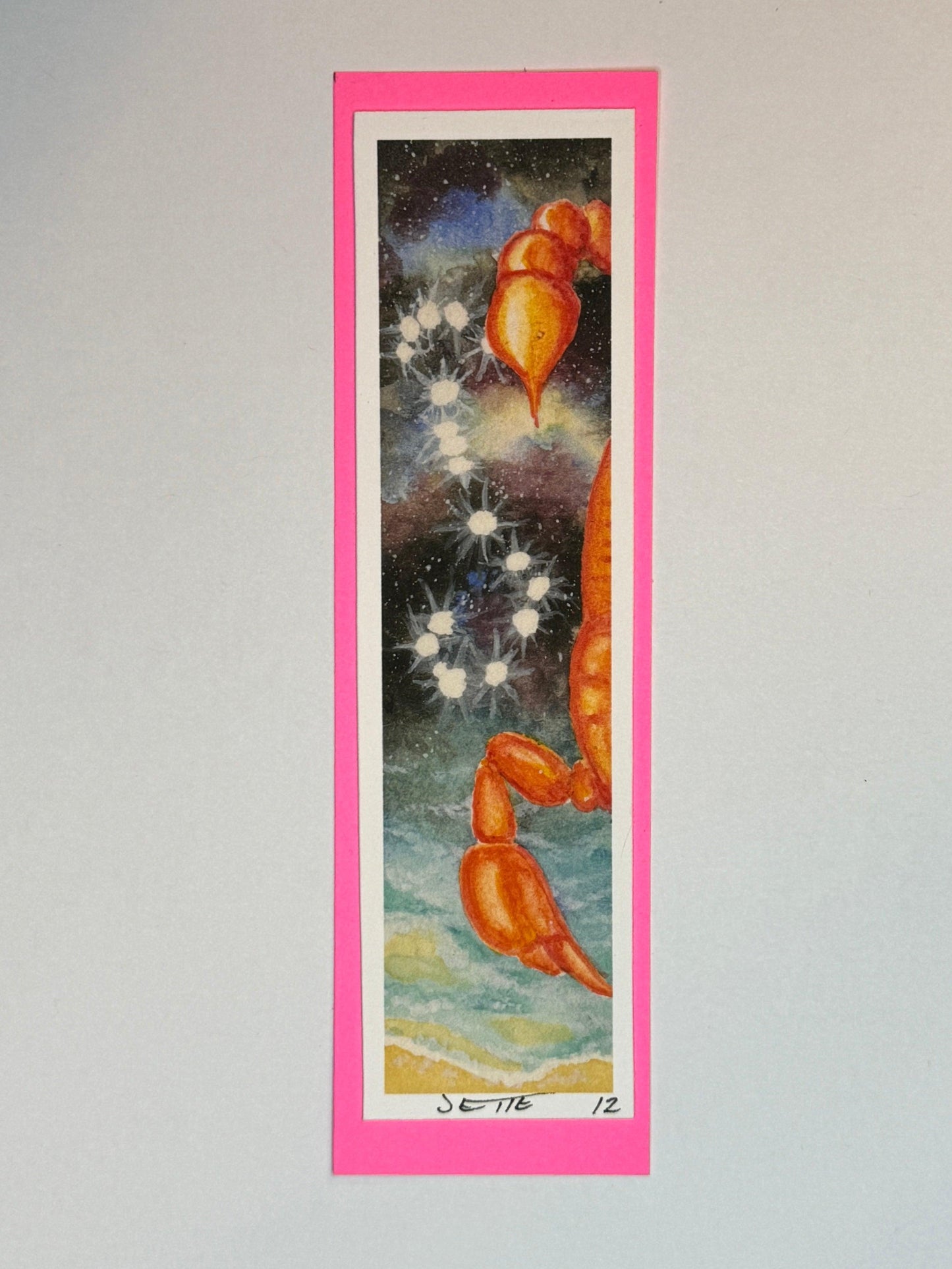 SM Bookmark "Scorpio" - Artist JETTE 