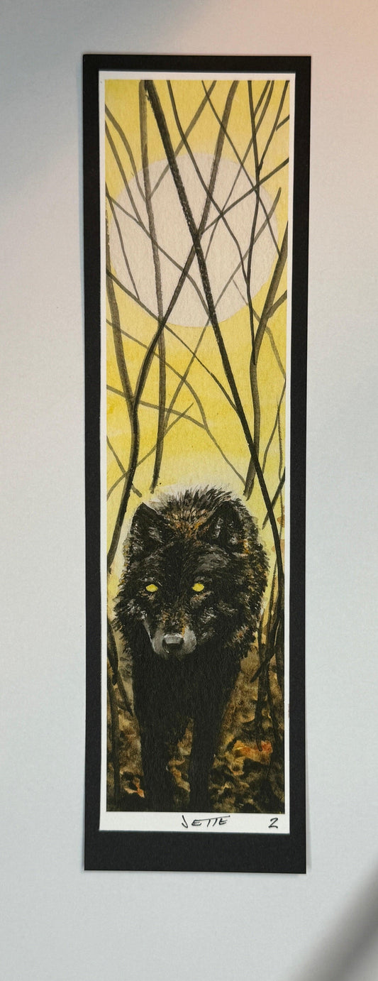 LG Bookmark "Nocturnal Prowl" - Artist JETTE 