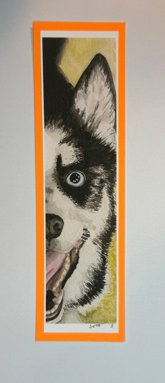 LG Bookmark "Husky" - Artist JETTE 
