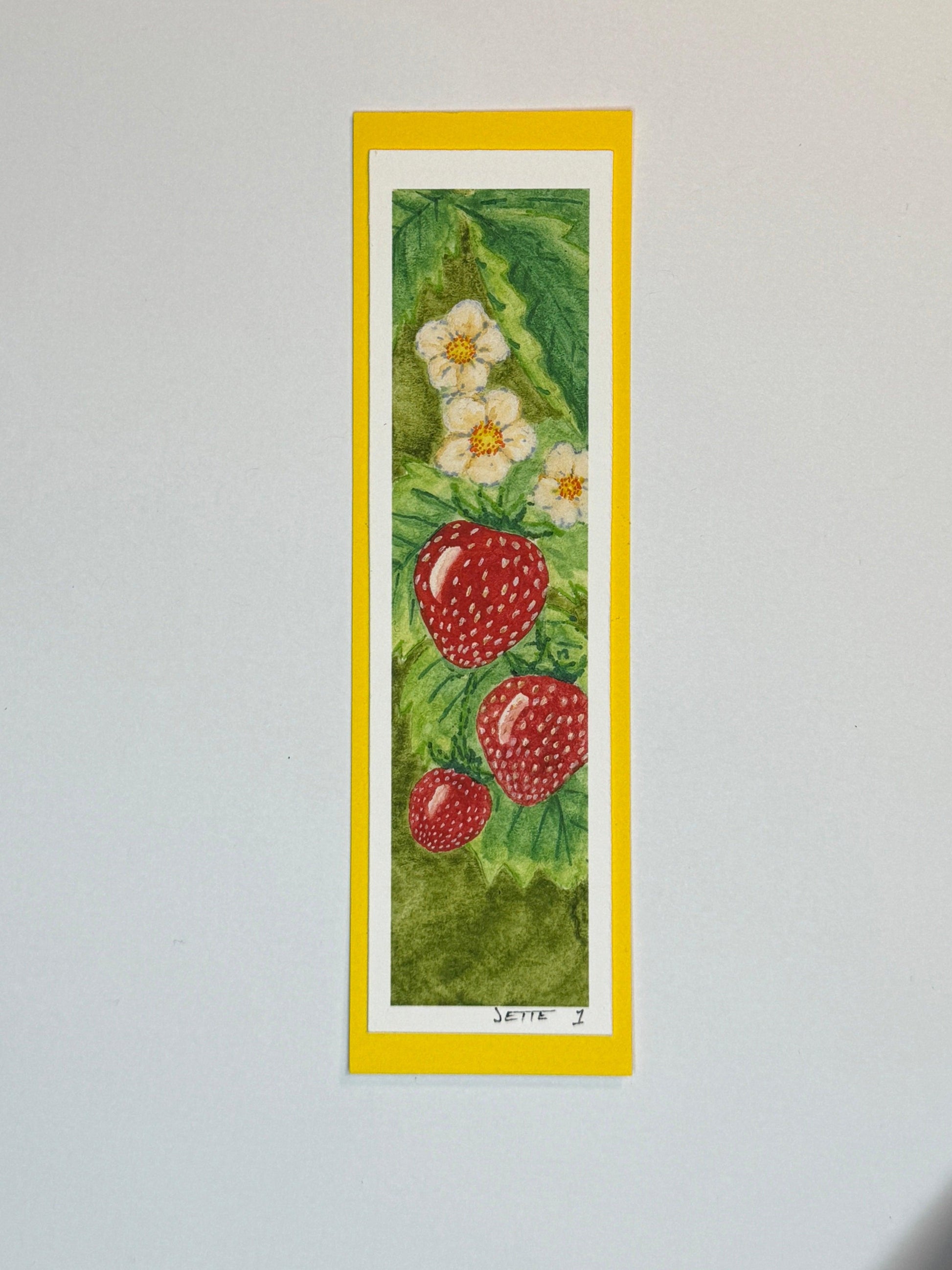 SM Bookmark "Juicy Rubies" - Artist JETTE 