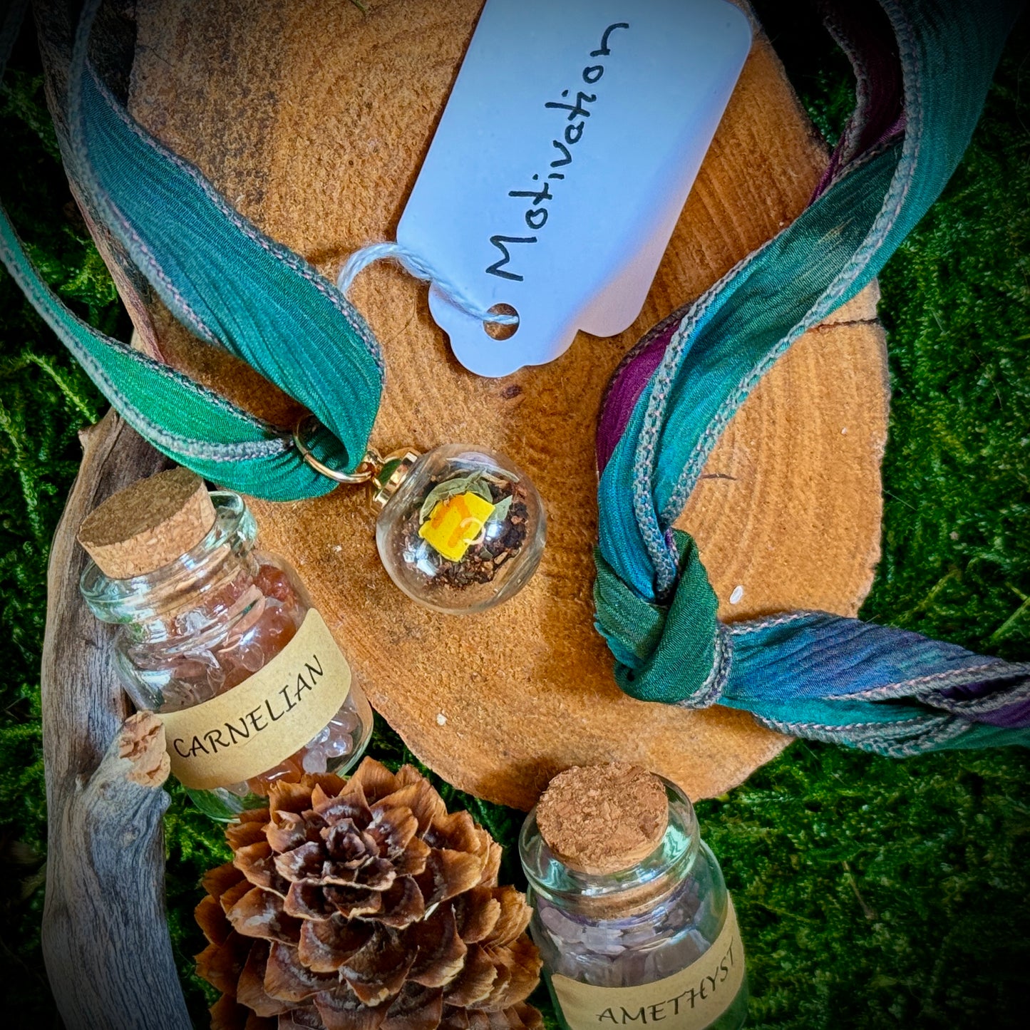 Spell Jar Pendants - MOTIVATION