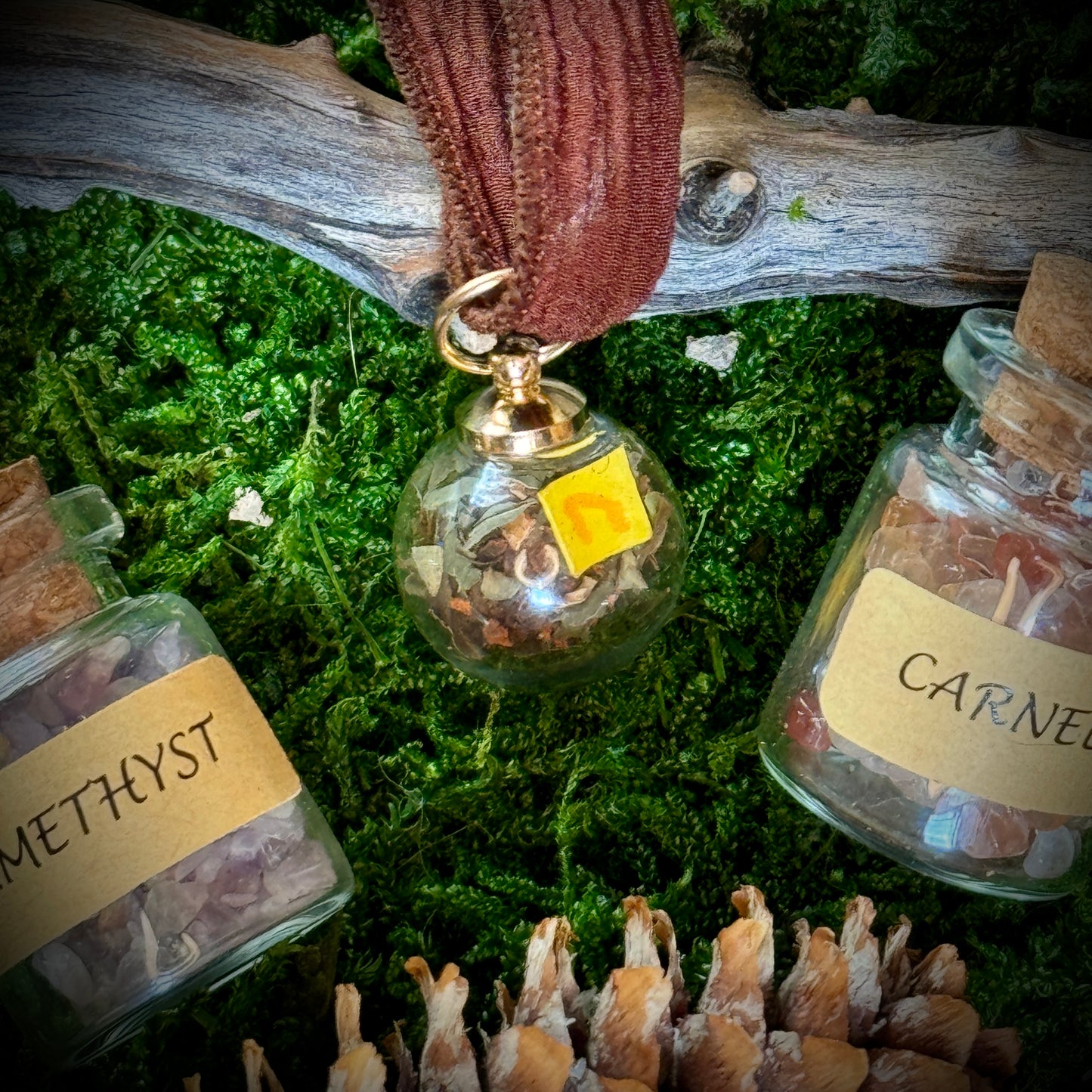 Spell Jar Pendants - MOTIVATION