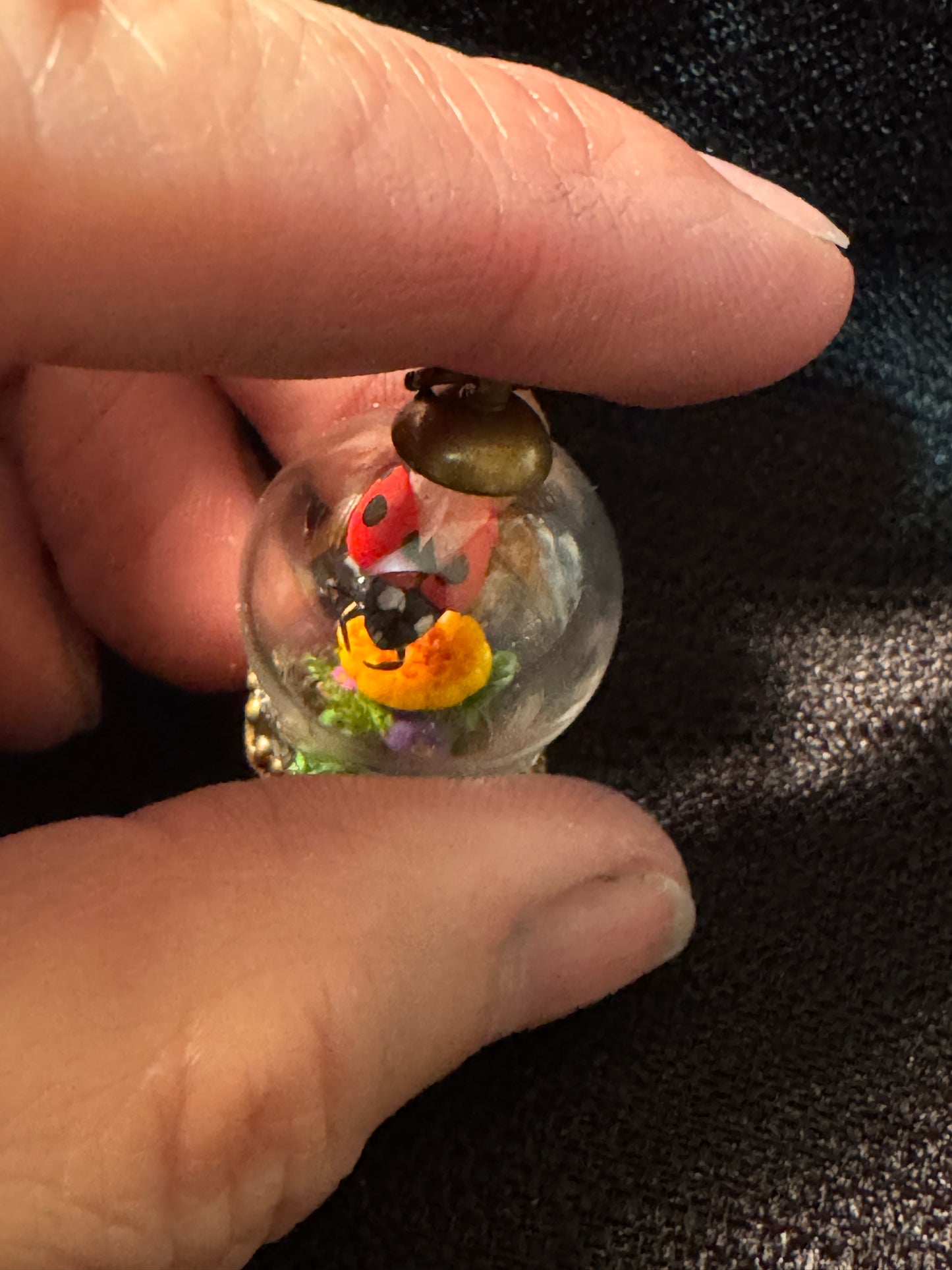 Tiny Round Terrarium